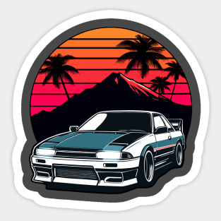 JDM car Japanese Retro Car Racing Drifting Legend Tuning Sticker